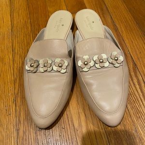 Kate Spade Flower Mules